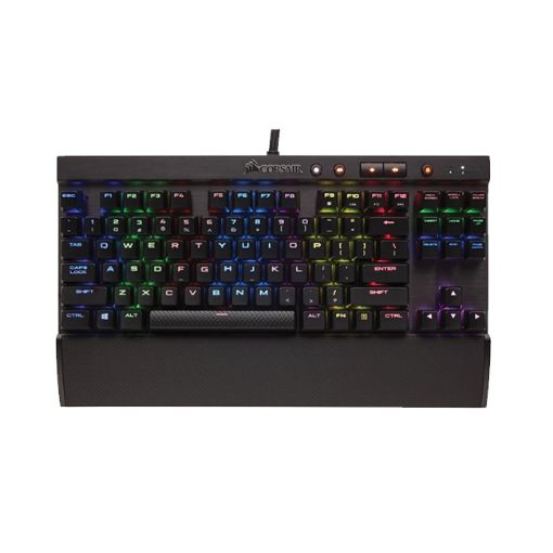 Picture of Corsair K65 LUX RGB Compact Mechanical Gaming Keyboard - Cherry MX RGB Red CH-9110010-NA