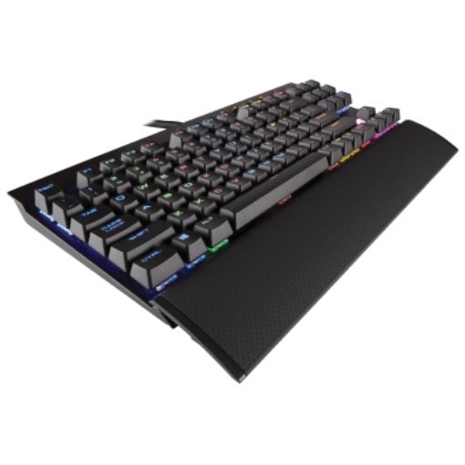 Изображение Corsair K65 RGB RAPIDFIRE Компактная механическая игровая клавиатура Cherry MX Speed RGB CH-9110014-NA
