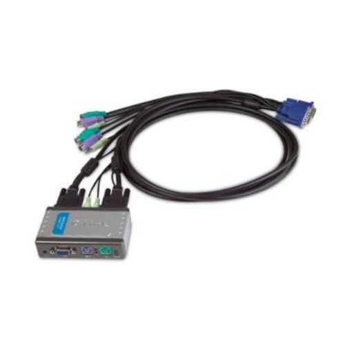 תמונה של D-LINK KVM Switch 2 Port PS/2 + Audio KVM-121