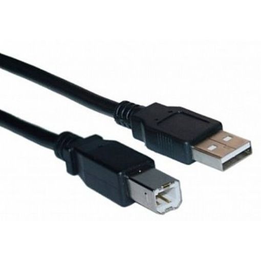 תמונה של Gold Touch כבל מחיבור USB 2.0 A זכר לחיבור B זכר באורך 1.8 מטרים - כבל מדפסת CH-USB2-1.8-AB CH-USB2-18-AB
