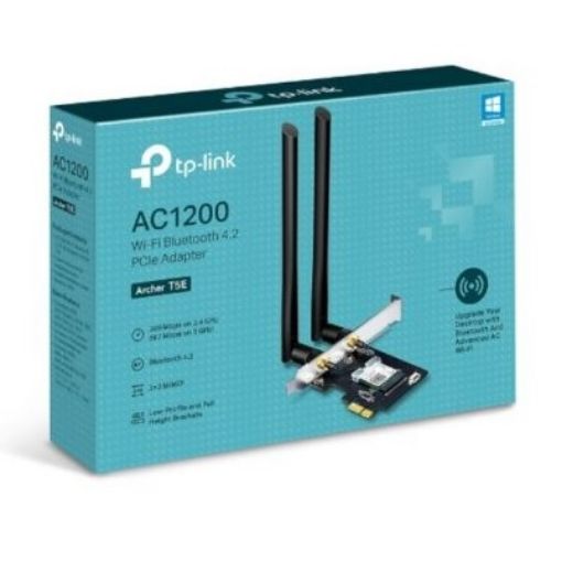תמונה של TP-Link - כרטיס רשת Archer T5E AC1200 WiFi Bluetooth 4.2 PCIe