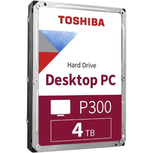 תמונה של Toshiba 4.0TB 5400 128MB 3.5" P300 SATA3 HDWD240UZSVA