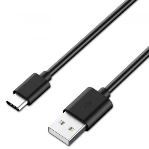Изображение Кабель синхронизации Samsung и зарядки USB на USB Type-C - длиной 0,8 метра - черного цвета.