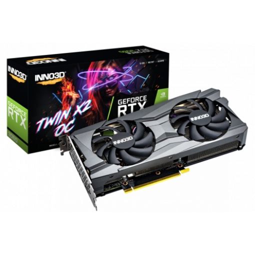 Picture of Inno3D GeForce RTX3060 TWIN X2 OC N30602-12D6X-11902120H