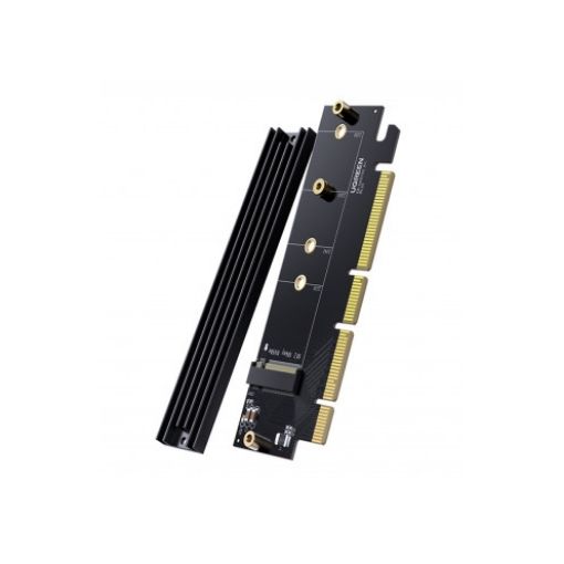תמונה של UGREEN M.2 NVMe to PCI-E Gen4 / Gen3 with Heatsink Card 30715