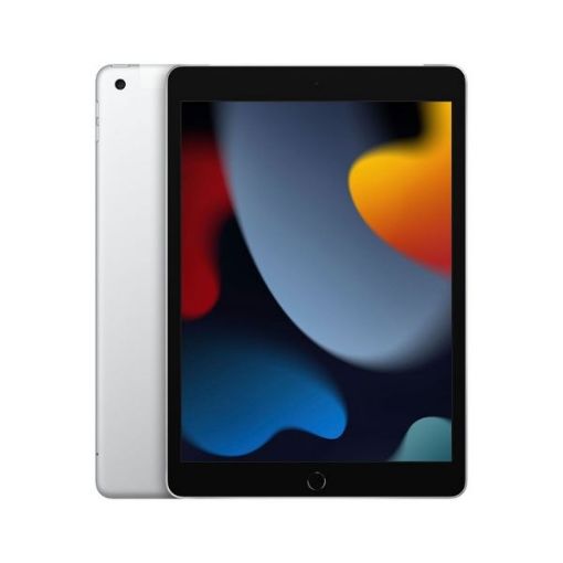 Изображение Планшет Apple iPad 10.2 (2021) 64GB Wi-Fi+Cellular в серебристом цвете, официальный импортер.