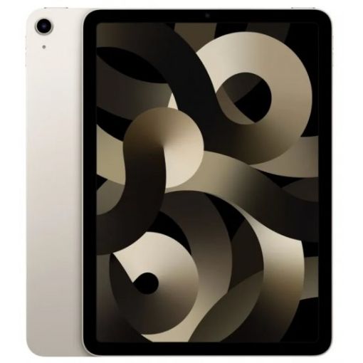 Изображение Планшет Apple iPad Air 10.9 M1 (2022) 64GB Wi-Fi от Apple в цвете Starlight, официальный импортер.