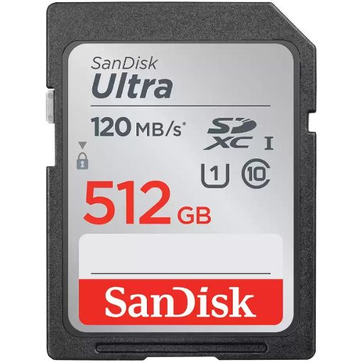 תמונה של כרטיס זיכרון SanDisk Ultra SDXC - דגם SDSDUN4-512G-GN6IN - נפח 512GB