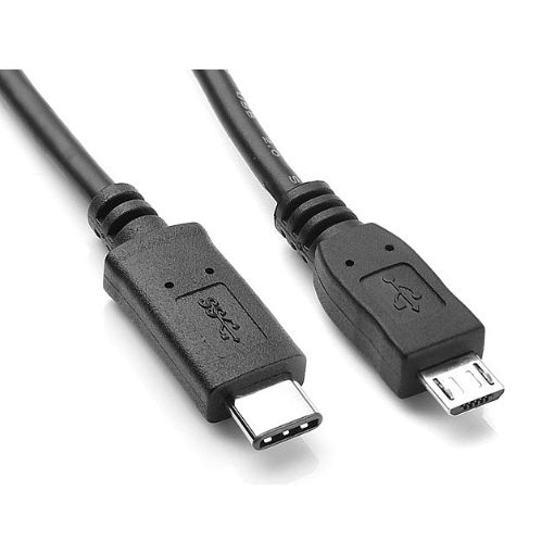 Изображение OEM USB-кабель с разъемом C-типа - MICRO B 2.0 мужской разъем, 1 метр, C31-04-1.
