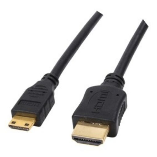 Изображение OEM кабель HDMI - mini HDMI стандарта 1.4 золотистого цвета, 10 метров CABLE-5505-10.
