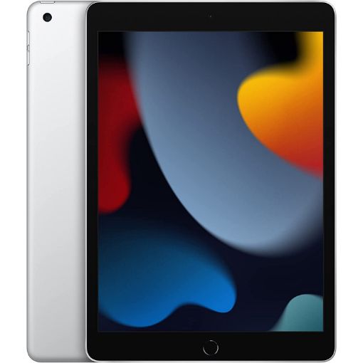 Изображение Планшет Apple iPad 10.2 (2021) 256 ГБ Wi-Fi+Cellular в серебряном цвете, официальный импортер.