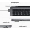 Изображение Apple MacBook Air с чипом M2, 8-ядерным процессором, 10-ядерной графикой, 512 ГБ SSD и 16 ГБ оперативной памяти - цвет Space Gray.