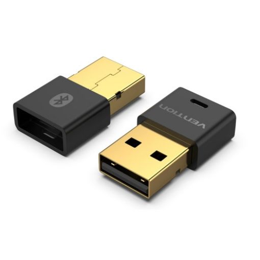 Изображение Vention Bluetooth 5.0 AptX Gold Plated Mini Adapter NAFB0