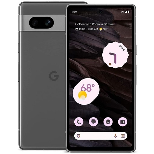 תמונה של טלפון סלולרי Google Pixel 7a 5G 128GB בצבע Charcoal (כיסוי במתנה)