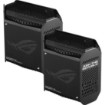 תמונה של זוג יחידות ראוטר גיימינג ASUS ROG Rapture GT6 AX10000 Pro Tri-Band WiFi 6 (802.11ax) - בצבע שחור