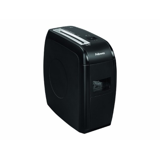 Picture of Fellowes 21CS personal office paper shredder.