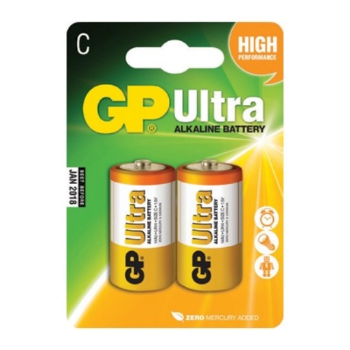Изображение Батарея GP Battery Ultra LR14 Cx2.