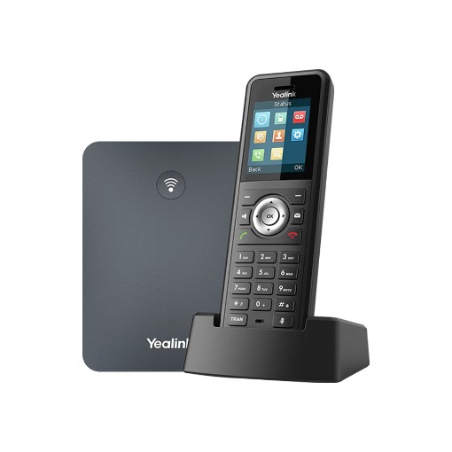 תמונה של Yealink W79P טלפון IP שחור 20 קווים TFT חיבור( LAN (WLAN אלחוטי