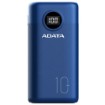 Picture of ADATA AP10000QCD 10,000mAh Power Bank USB Blue AP10000QCD-DGT-CDB backup battery.