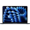 תמונה של מחשב Apple MacBook Air 13 M3 Chip 8-Core CPU, 10-Core GPU, 512GB SSD Storage, 8GB Unified Memory - צבע Midnight - מקלדת עברית / אנגלית MRXW3HB/A