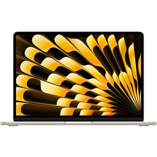 תמונה של מחשב Apple MacBook Air 13 M3 Chip 8-Core CPU, 10-Core GPU, 512GB SSD Storage, 24GB Unified Memory - צבע Starlight - מקלדת עברית / אנגלית - דגם Z1G700079