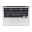 Picture of Apple MacBook Air 13 M3 Chip 8-Core CPU, 10-Core GPU, 256GB SSD Storage, 8GB Unified Memory - Silver color - Hebrew / English keyboard - model Z1B8000SZ.