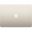 תמונה של מחשב Apple MacBook Air 13 M3 Chip 8-Core CPU, 10-Core GPU, 256GB SSD Storage, 8GB Unified Memory - צבע Starlight - מקלדת עברית / אנגלית - דגם Z1BA000T8