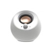 Изображение Колонки Creative Speaker Pebble V3 Bluetooth 2.0 в белом цвете.