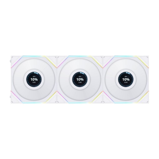 Picture of Lian-Li Cooler 120mm TL120 LCD Reverse UNI White 3-Fan.