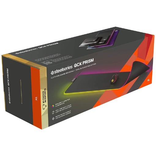 Picture of SteelSeries QCK Prism Cloth XL Mousepad.